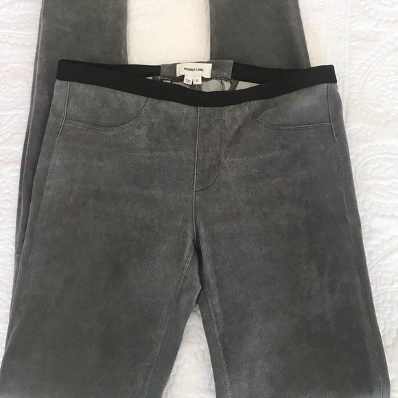 Helmut Lang 100% lamb leather pants